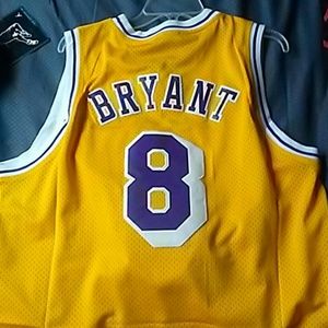 Kobe #8 lakers hardwood jersey